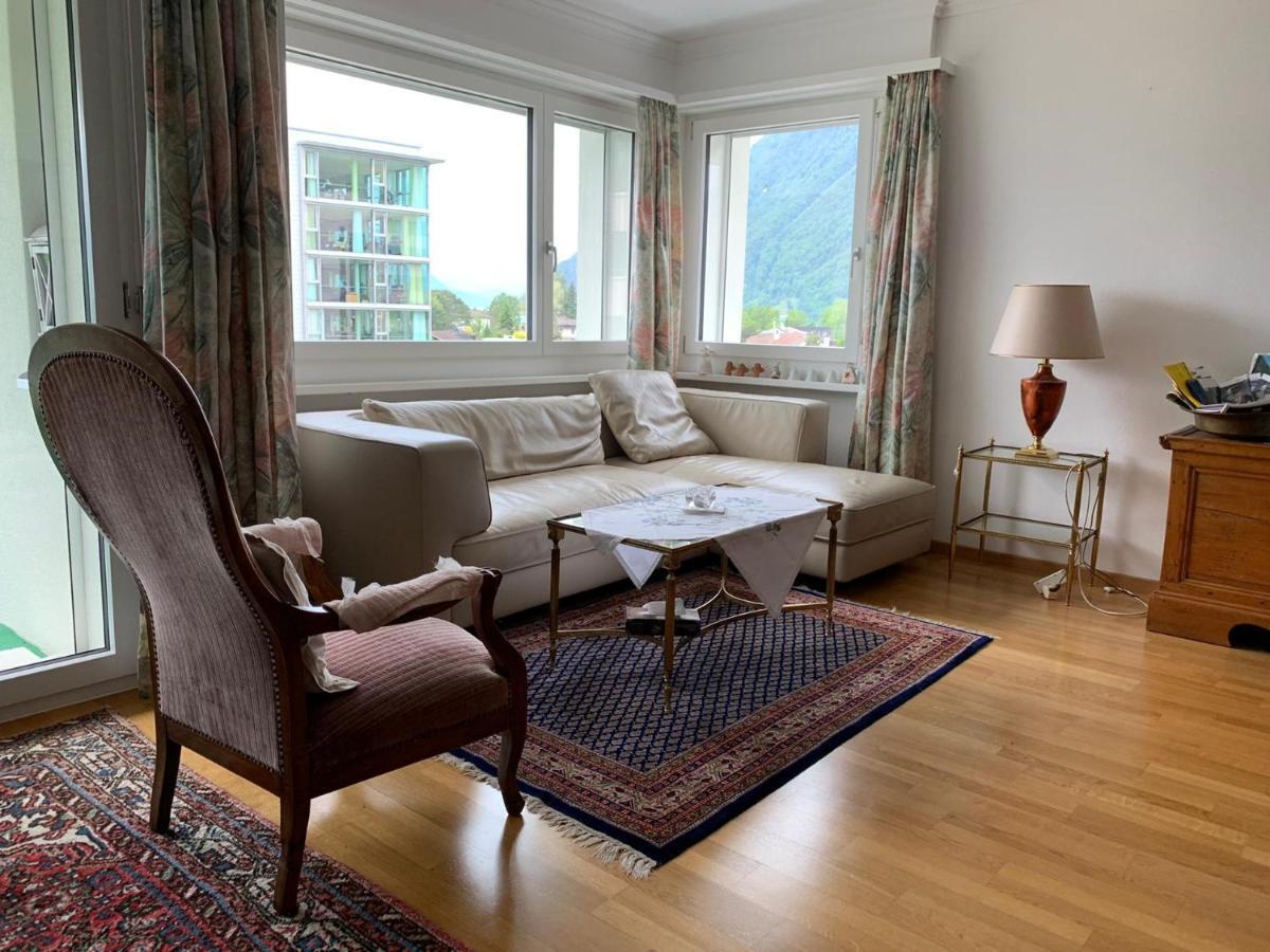 Ferienwohnung Mit Seesicht Brunnen Bagian luar foto